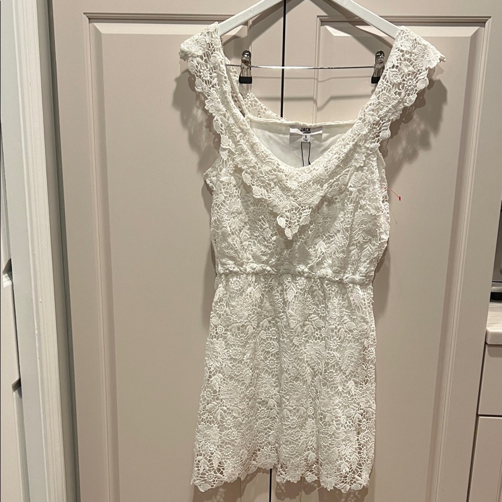 Jack by BB Dakota Ivory Lace Dress small 🆕